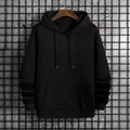 My Store Fall/winter New Arrival Men's Hoodie High Quality Solid Color Hooded Sweatshirt Male Home Outdoor Casual Fashion Pullover